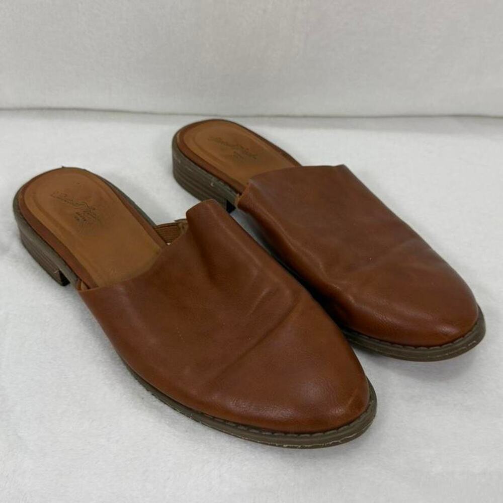 Target brown slide mules